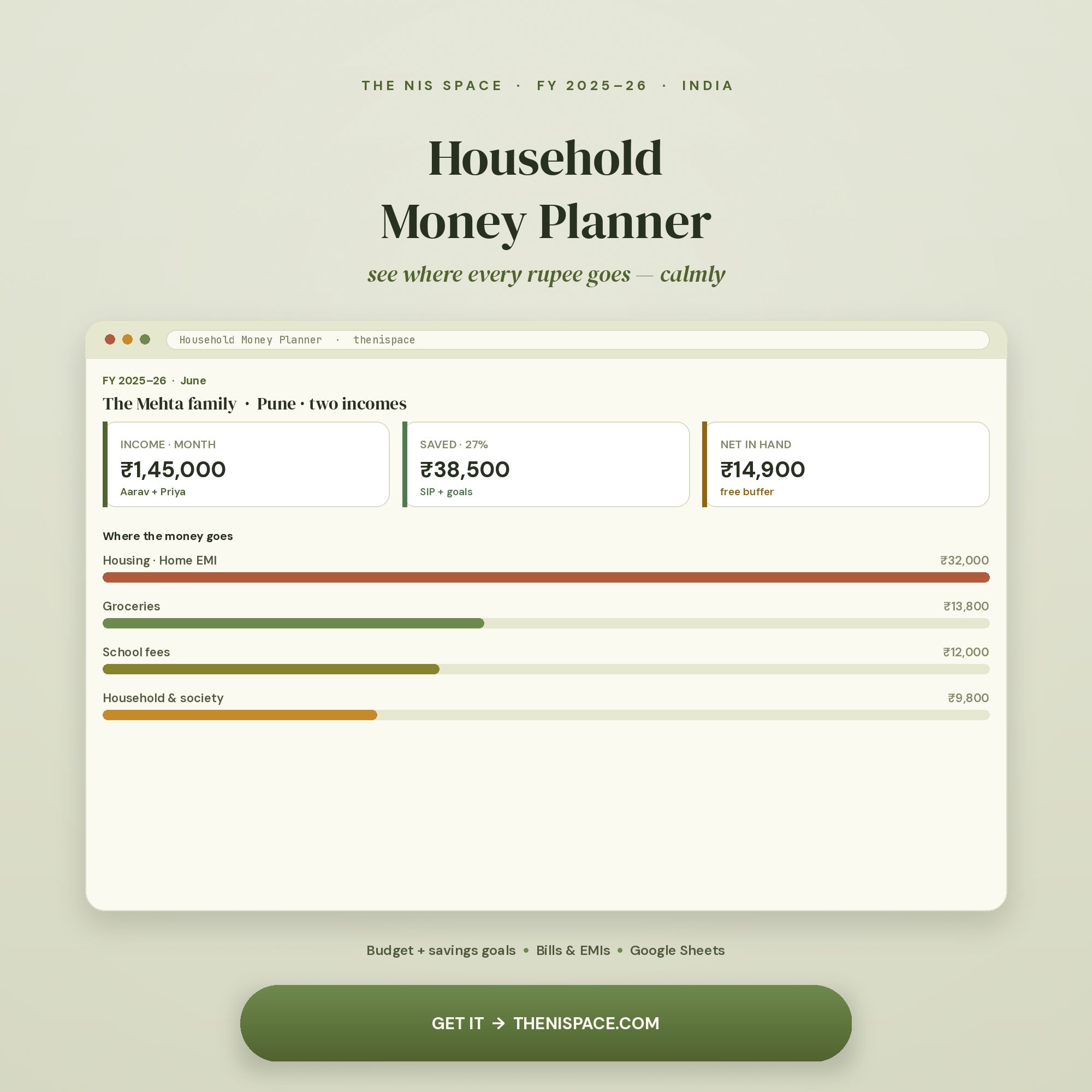 Household Money Planner cover